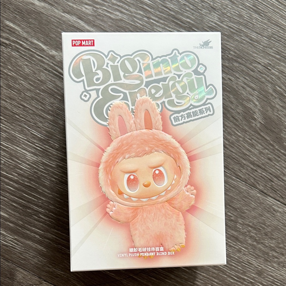 THE MONSTERS Big into Energy Series-Vinyl Plush Pendant Blind Box